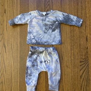 Little One Shop Tie-Dye Baby Outfit Set 0-3